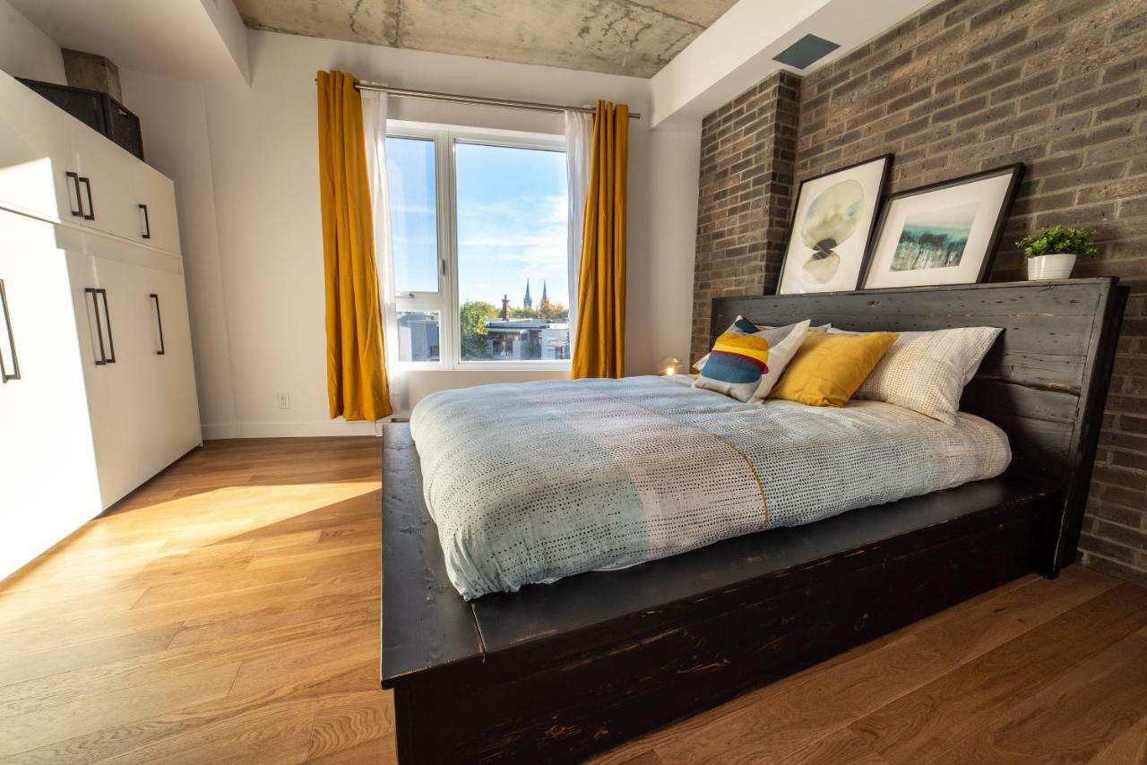 Апартаменты Aux Havres Urbains - Le Penthouse De La 3Ieme Avenue Квебек Экстерьер фото