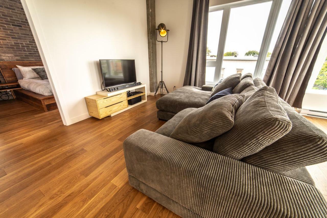 Апартаменты Aux Havres Urbains - Le Penthouse De La 3Ieme Avenue Квебек Экстерьер фото